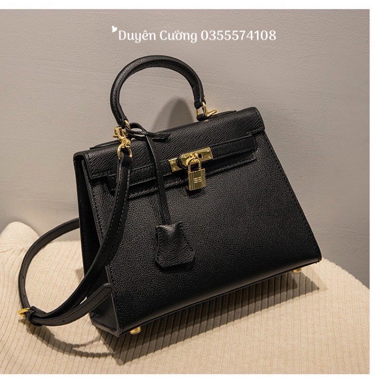 TÚI KE-LY SIZE 19-21-22-25cm Khoá Vàng HÀNG ĐẸP SHOP DUYÊN CƯỜNG