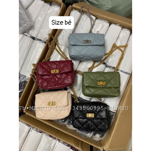 TÚI VÂN TRÁM DA NHĂN CNK ĐỦ SIZE