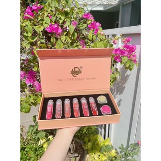 [SET 6 THỎI] Son Lì Son Kem DOLLY DIAMOND VELVET Không Chì Chính Hãng (ib shop chọn màu nhé)