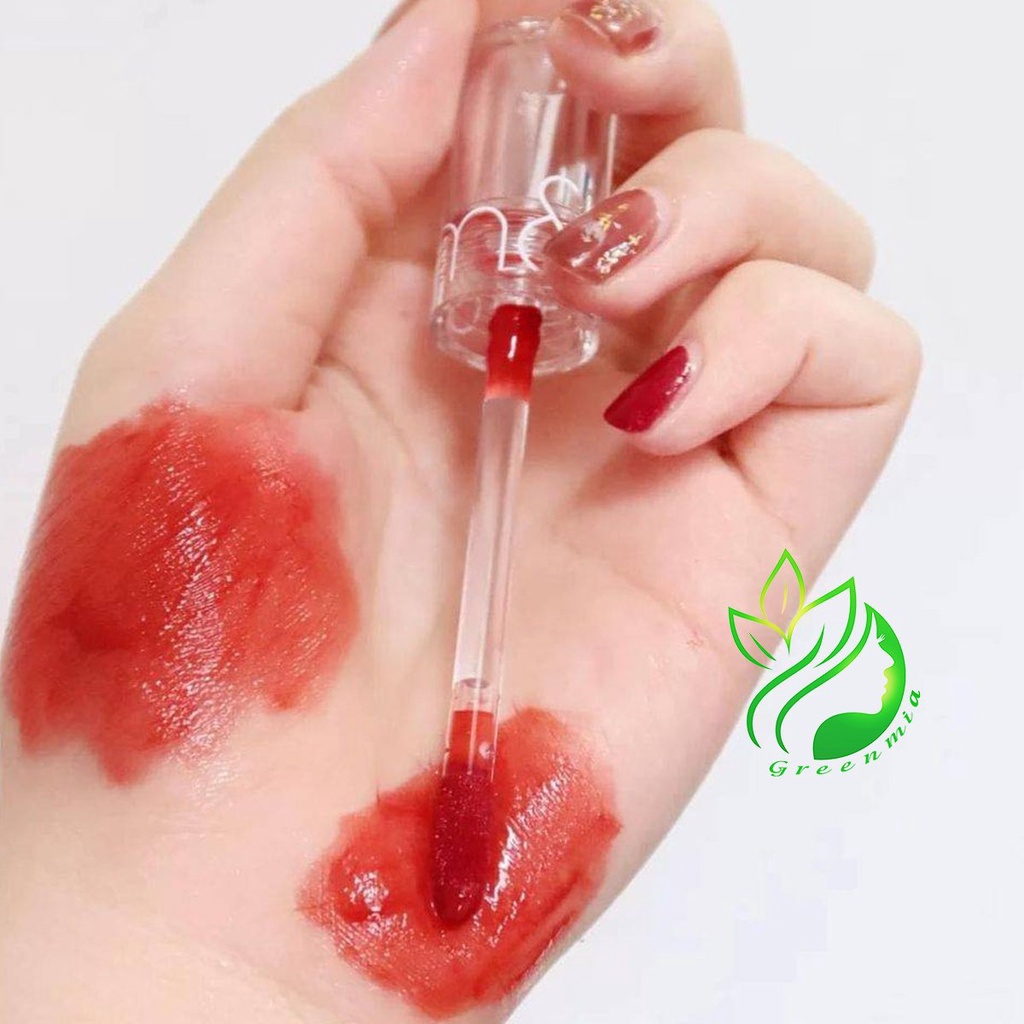 Son Romand Bóng Glasting Water Tint Màu 02 Red Drop Đỏ thẫm 5ML  ️