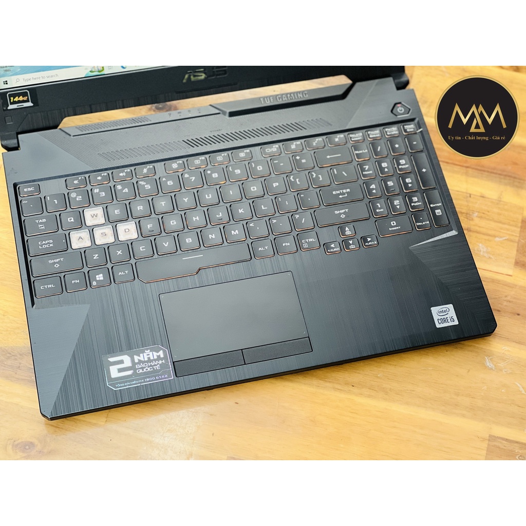 ASUS TUF GAMING F15 FX506LH I5 10300H GTX 1650 4GB 2022 RAM 8GB SSD 512GB 144HZ CHUYÊN GAME VỎ NHÔM GIÁ RẺ