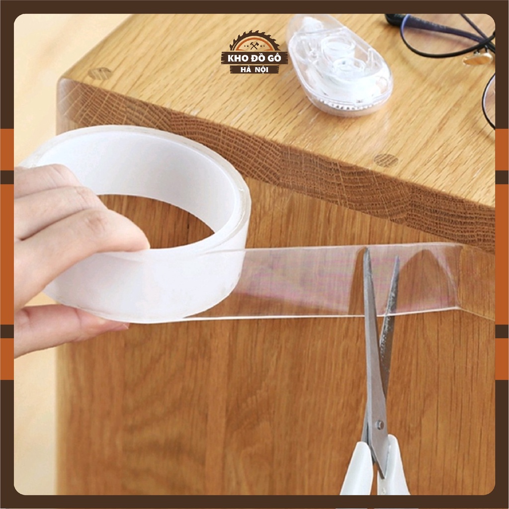 Băng Keo Dính 2 Mặt Chuyên Dụng Cho Chữ Gỗ Siêu Dính - Kho Đồ Gỗ Hà Nội