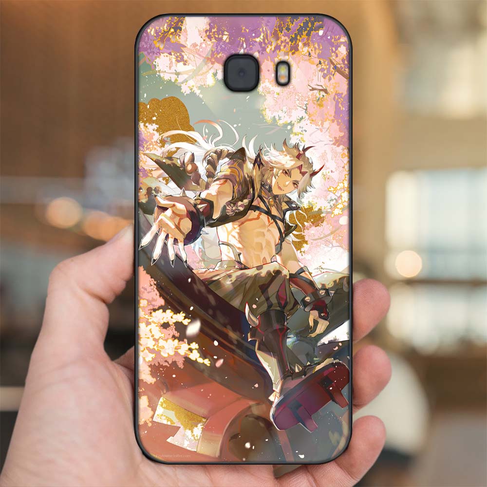 Ốp lưng Samsung C9 Pro viền đen in hình Arataki Itto Genshin Impact