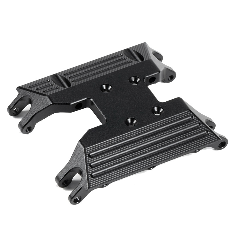 1 Bộ Khung Gầm Hộp Số CNC Chống Trượt Nâng Cấp Màu Đen Cho Xe Điều Khiển Từ Xa Axial Capra UTB18 RTR 1 / 18