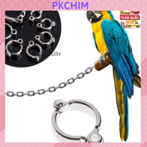 Dây xích chân chim Pkchim xích chân vẹt xích chân chim chào mào phụ kiện chim cảnh