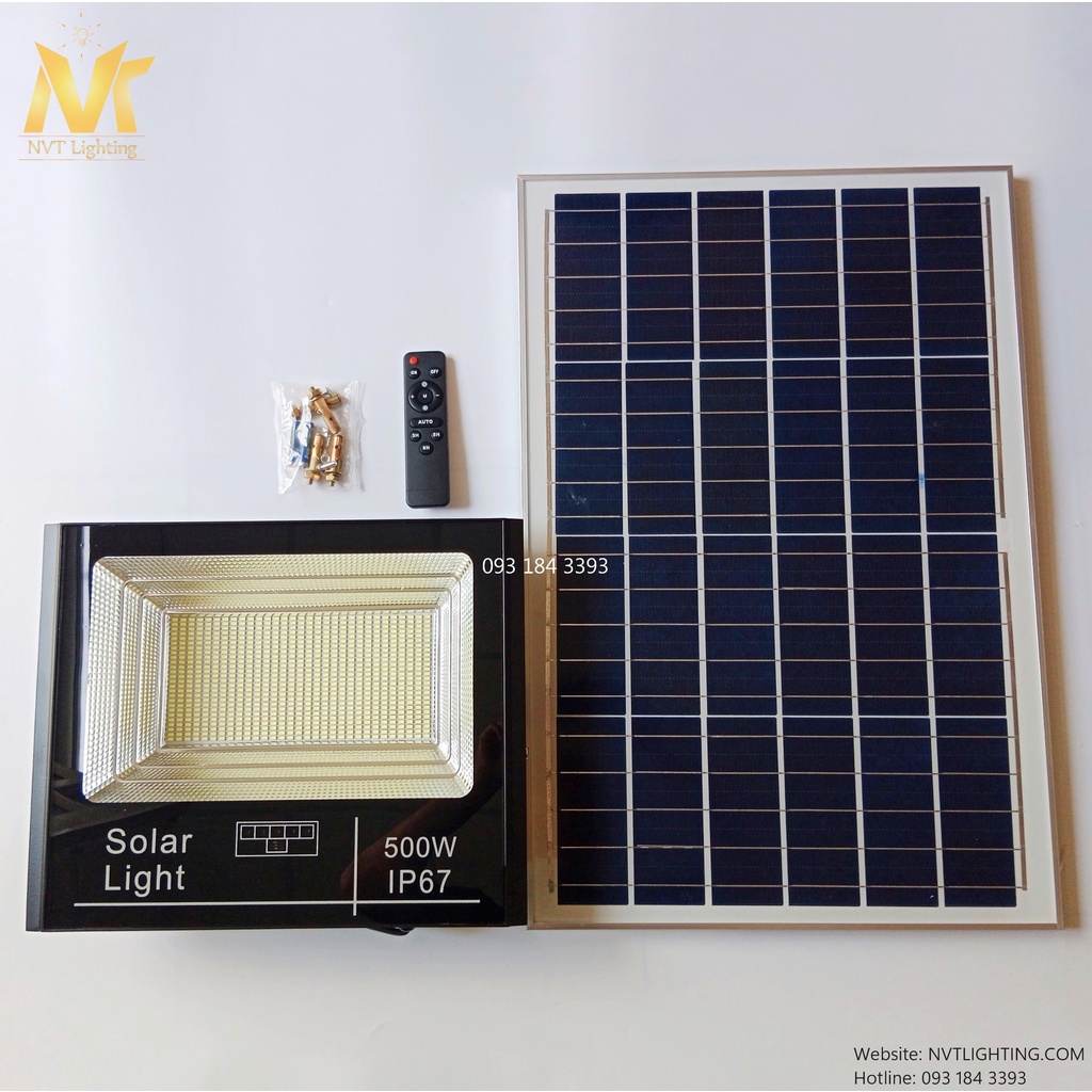 ĐÈN PHA NĂNG LƯỢNG MẶT TRỜI 500W SIÊU SÁNG