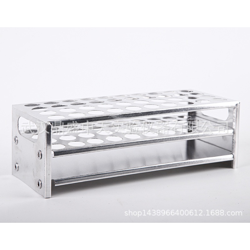 Giá đỡ nhôm 24 lỗ đường kính 3,2cm cho ống nghiệm 3cm , 2,5cm