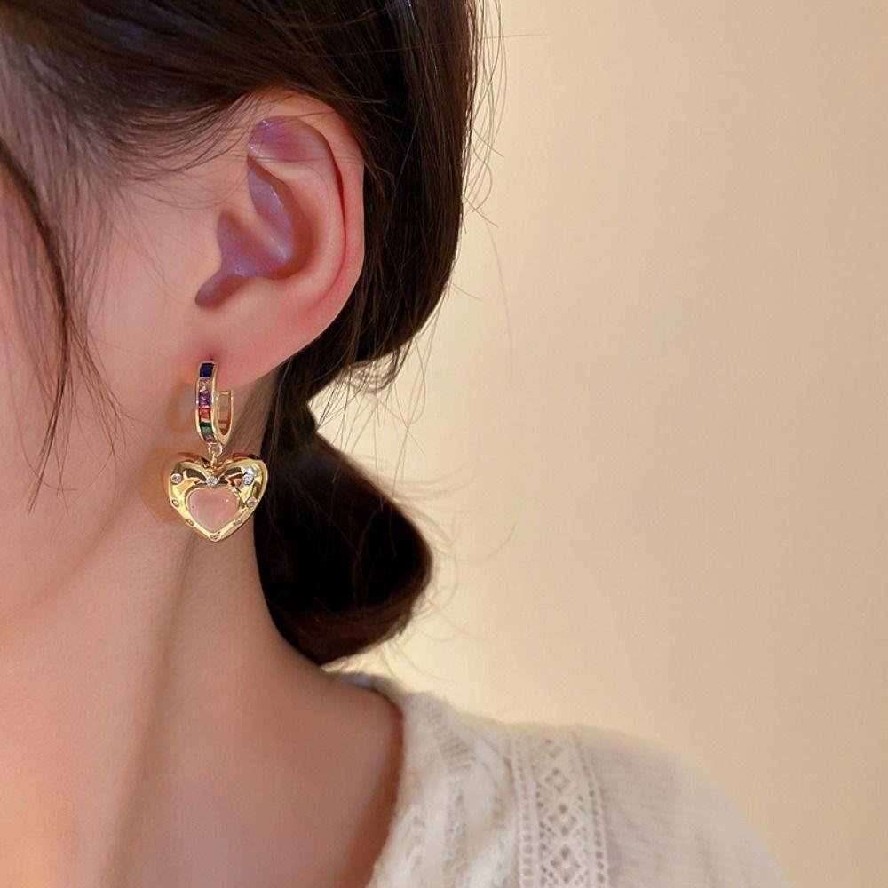 Bông Tai Thiết Kế Độc Đáo Sang Trọng Phong Cách Pháp Thời Trang Cho Nữ