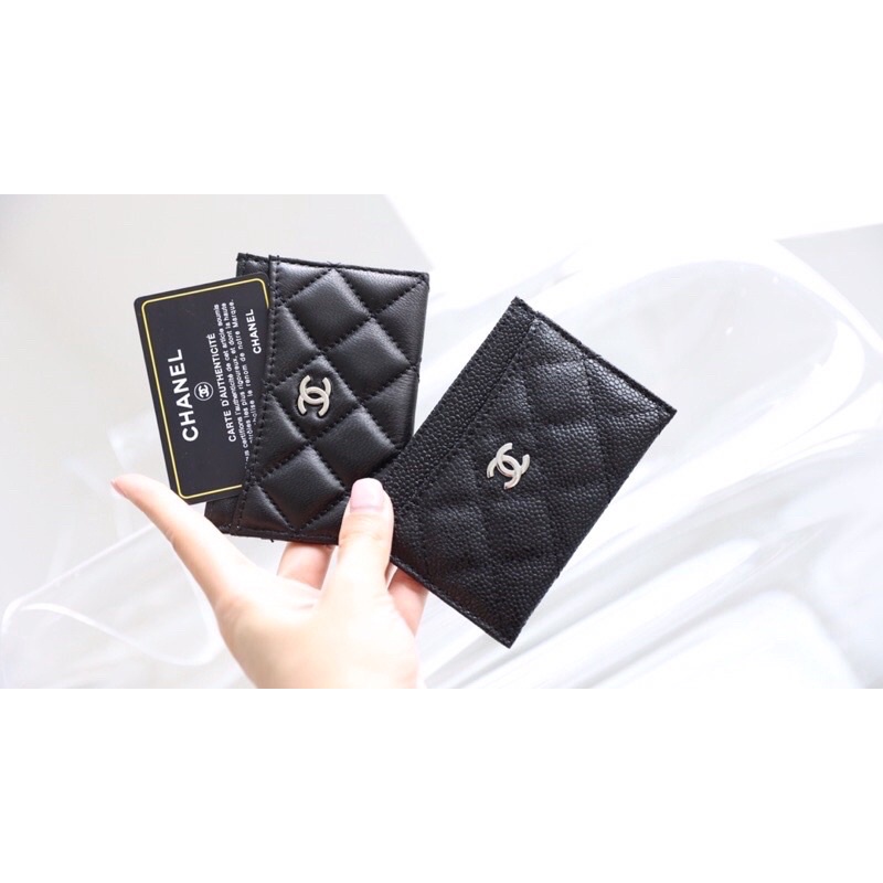 Ví đựng thẻ chà neo da thật