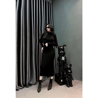 váy maxi  len tăm cổ 9p 320k