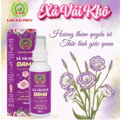 Xịt Xả Vải Khô BAMA Lâm Đại Phúc Mẫu Mới Nhất Mầu Tím - Chai Nước Hoa Xịt Thơm Quần Áo Khử Mùi, Lưu Hương Bền Lâu 100g