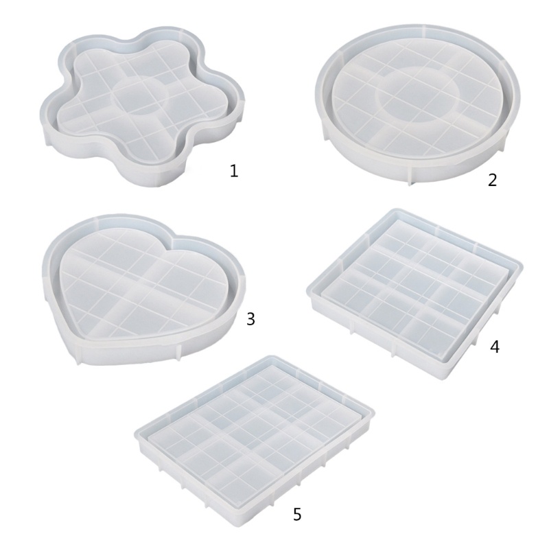 Khuôn Silicone Làm Bàn Cờ Vua 3D DIY