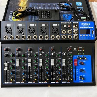 Bàn mixer karaoke yamaha 7 line và yamaha 4 line có usb và bluetooth hàng cao cấp - mixer yamaha mini