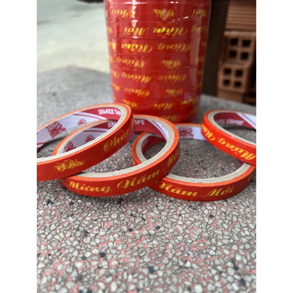 Cuộn băng keo chúc mừng năm mới