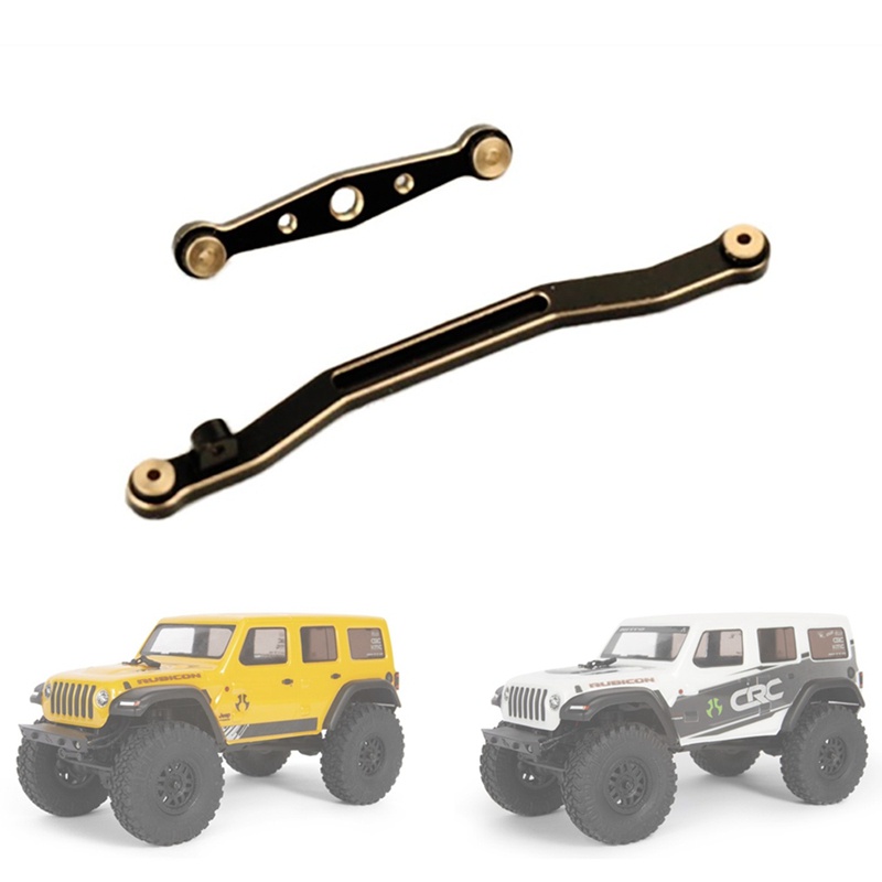 Phụ Kiện Liên Kết Vô Lăng Bằng Đồng Thau Cho Xe Điều Khiển Từ Xa Axial SCX24 Gladiator Bronco Deadbolt 1 / 24