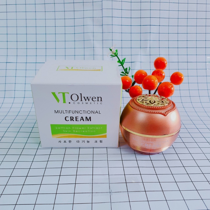 [Chính Hãng] Kem Trắng Da Đa Chức Năng VT Olwen Hoa Nghệ Tây - SAFFRON FLOWER MULTIFUNCTIONAL CREAM