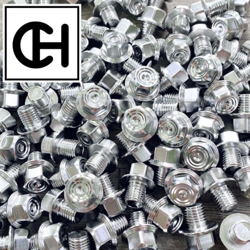 Ốc chân kiếng 10li10 mẫu M3 - mẫu Thái chuẩn inox 304 thuận nghịch gắn cho tất cả các dòng xe Hon Ya Su