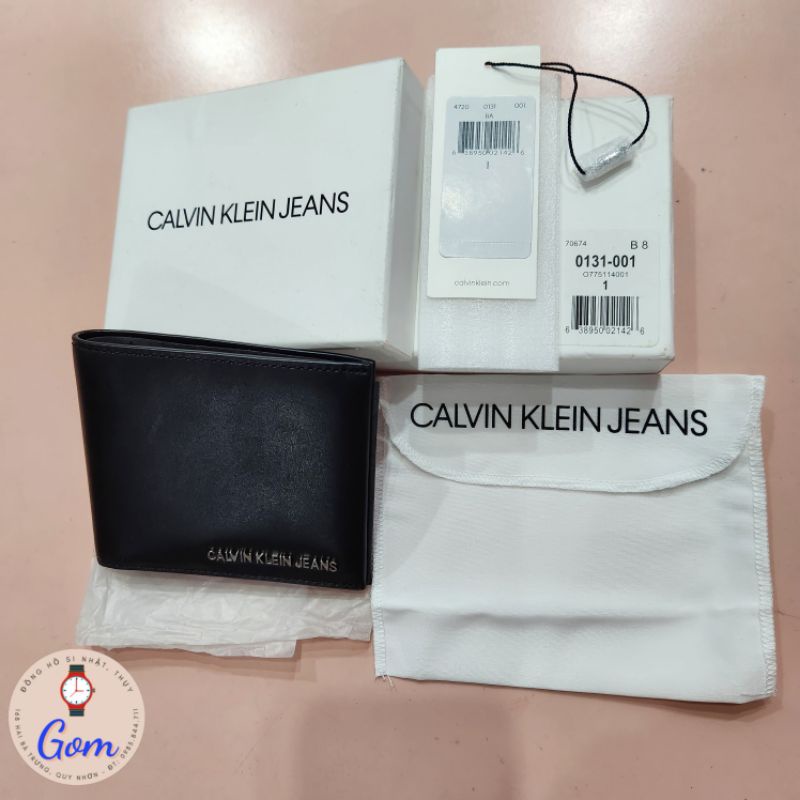 Ví nam Calvin Klein Jeans da thật