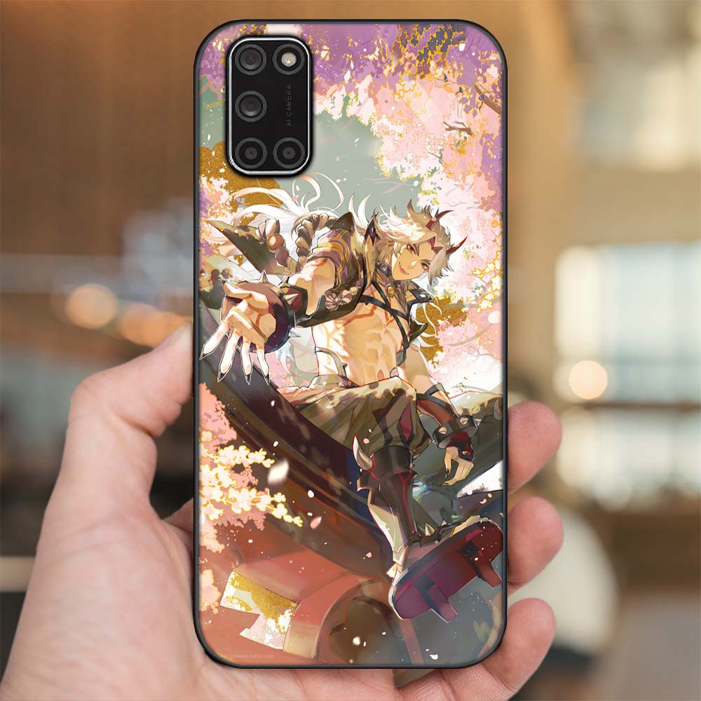 Ốp lưng Oppo A52, A92 viền đen in hình Arataki Itto Genshin Impact