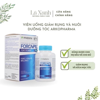 Viên uống Arkopharma Forcapil Fortifiant giảm rụng nuôi dưỡng tóc dùng cho