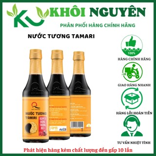 Nước tương tamari Quy Nguyên thầy Tuệ Hải chai 250ml