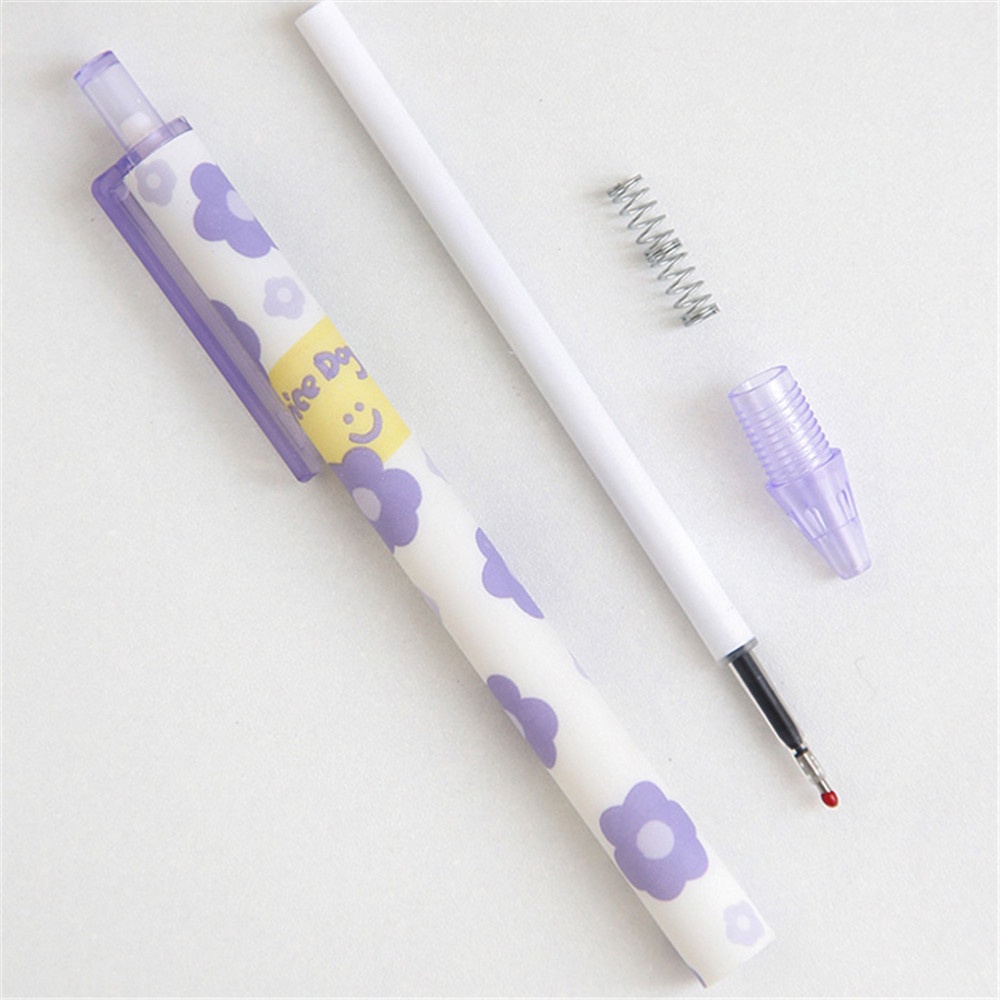 Set 4 Bút Mực Nước Ngòi 0.5mm Họa Tiết Hoạt Hình Dễ Thương