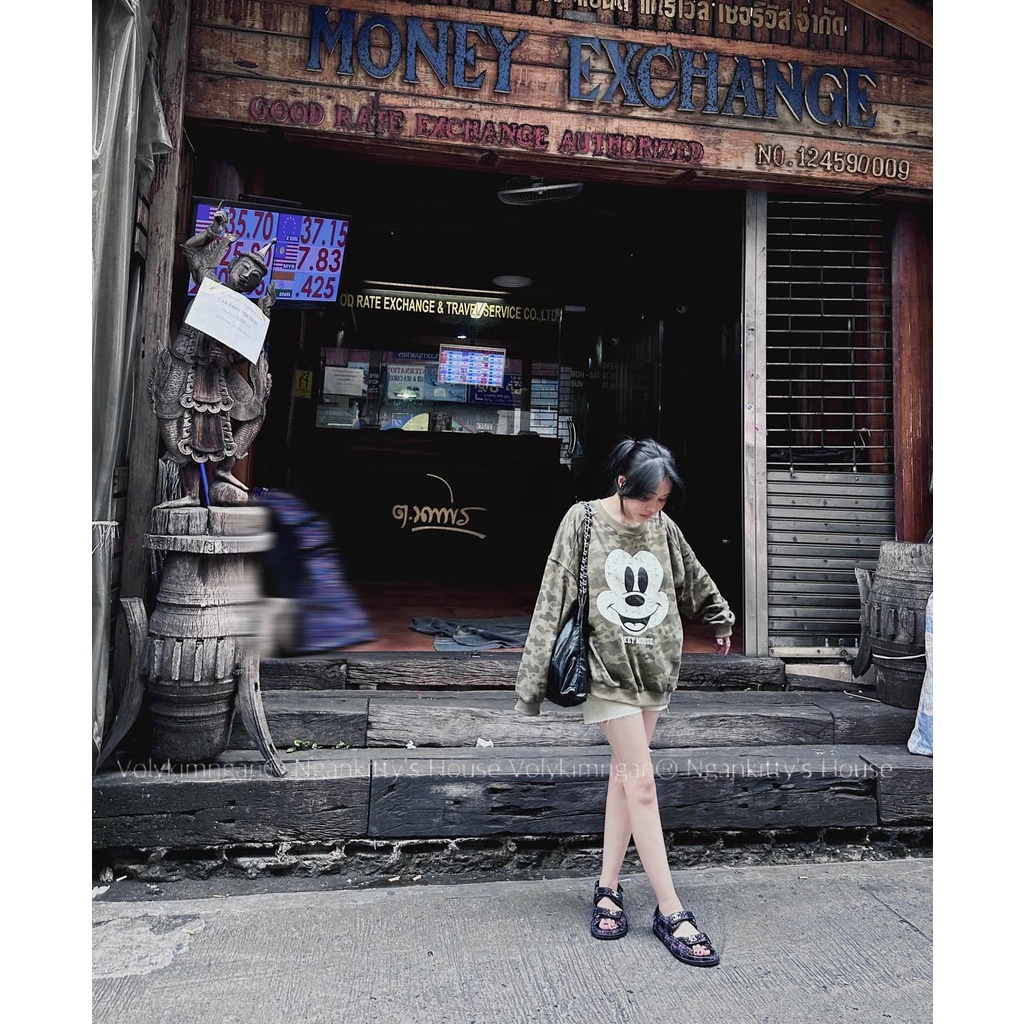 Áo hoodie mic.key lính