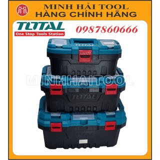 Thùng đựng dụng cụ đồ nghề khóa nhựa total tpbx0141, tpbx0171, tpbx0201