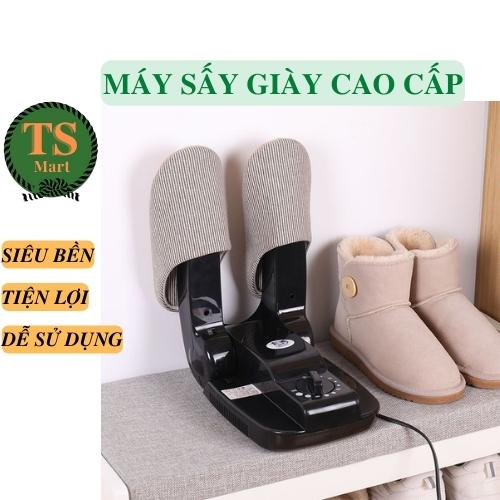 Dụng cụ sấy giày dép tất vớ thế hệ mới có nút hẹn giờ tự động, máy sấy giầy siêu tốc hai cầu hàng chính hãng
