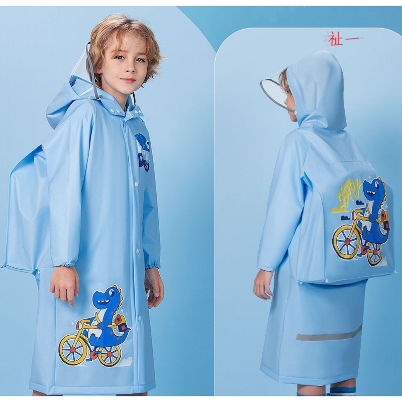 Áo Mưa Họa Tiết Hoạt Hình Xinh Xắn Dành Cho Bé