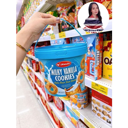 Bánh quy sữa Vani-Milky Vanila Cookie Kokola
