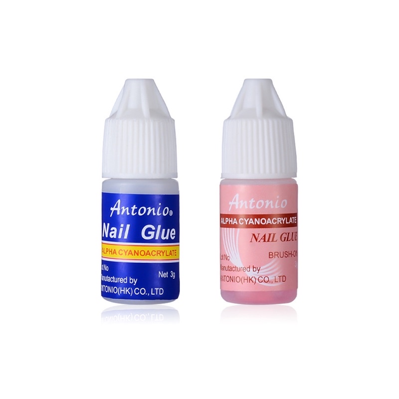 Keo hồng loại 3g, keo dán móng mini