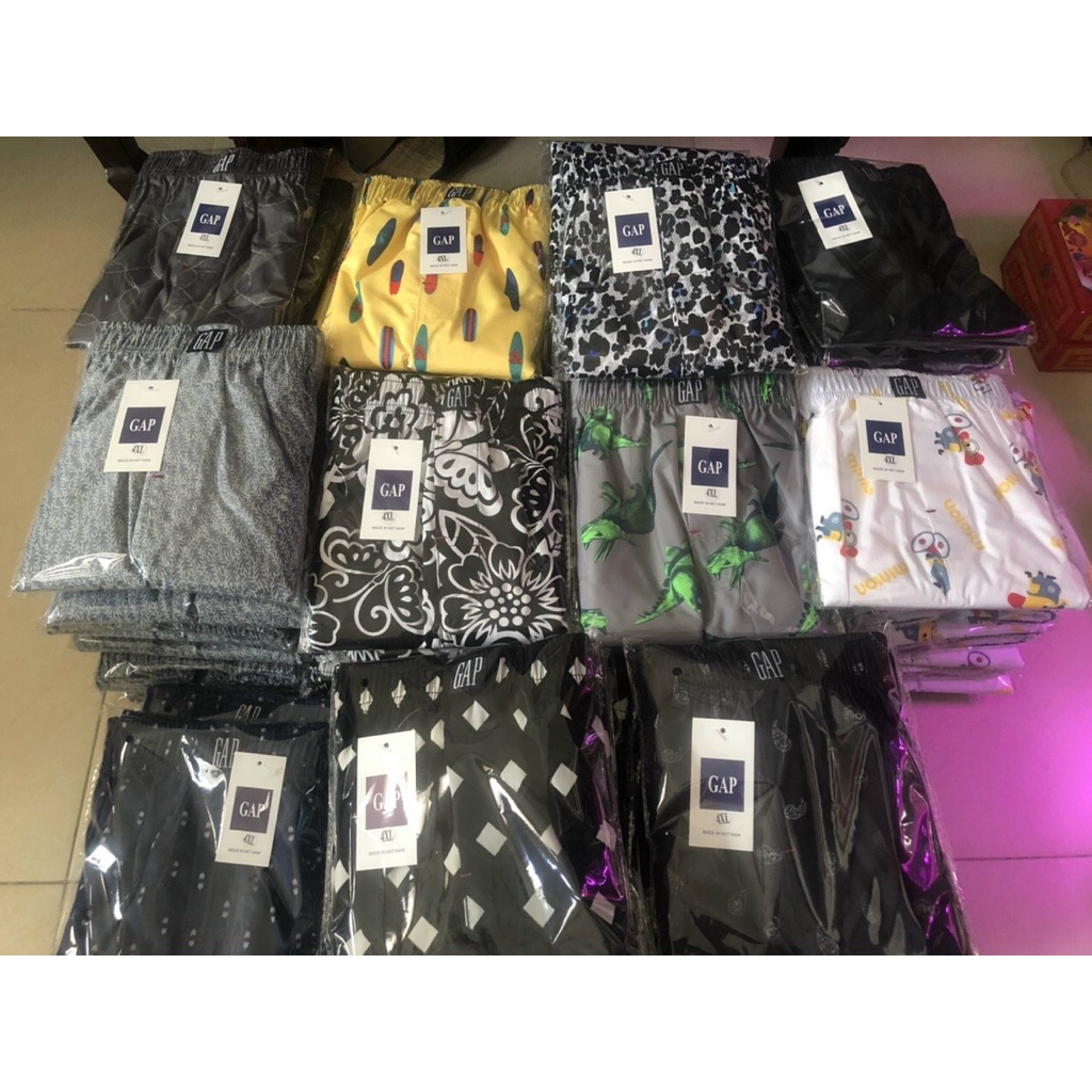 QUẦN BOXER NAM - QUẦN ĐÙI NAM MẶC NHÀ, MẶC NGỦ THOÁNG MÁT