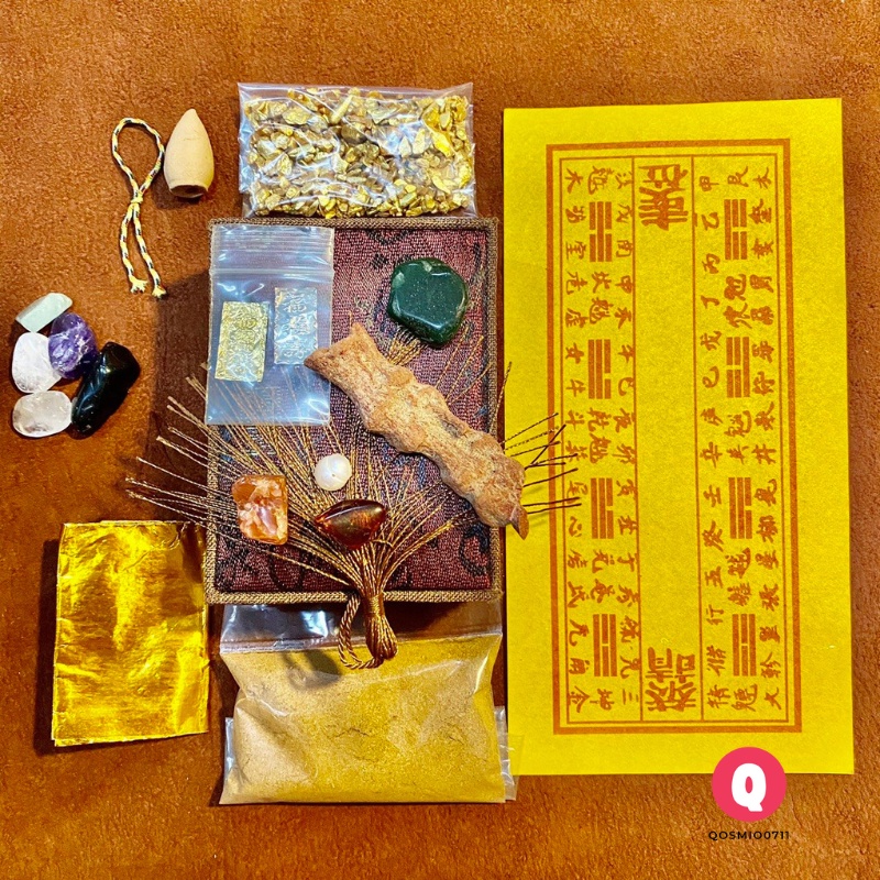 Bộ Thất Bảo, Cốt Bát Hương 3 Cỡ [Tặng Gạo Vàng, Nụ Trầm, Bột Ngũ Vị]
