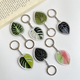 Móc Khóa Hình Chiếc Lá Chất Liệu Acrylic