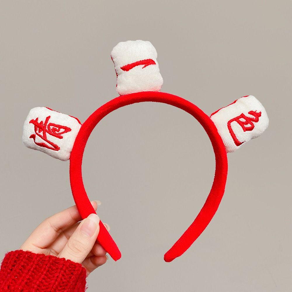 TWINKLE Băng Đô Cài Tóc Rửa Mặt Hình Nhân Vật Trung Hoa Dễ Thương Vui Nhộn Thời Trang Thu Đông Cho Bé Gái