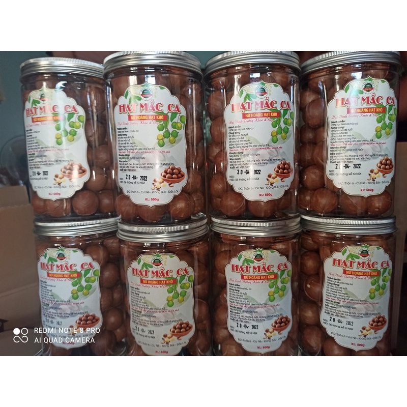 500G MẮC CA SẤY NỨT ĐĂK LĂK