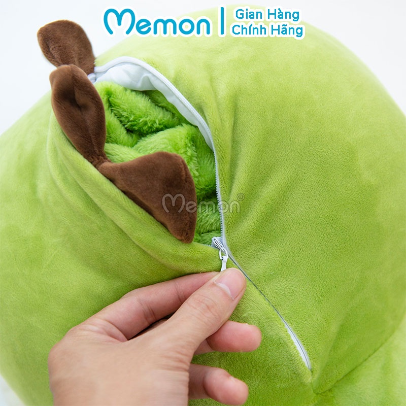 Gối Mền Chăn Văn Phòng Hình Khủng Long Cao Cấp Memon