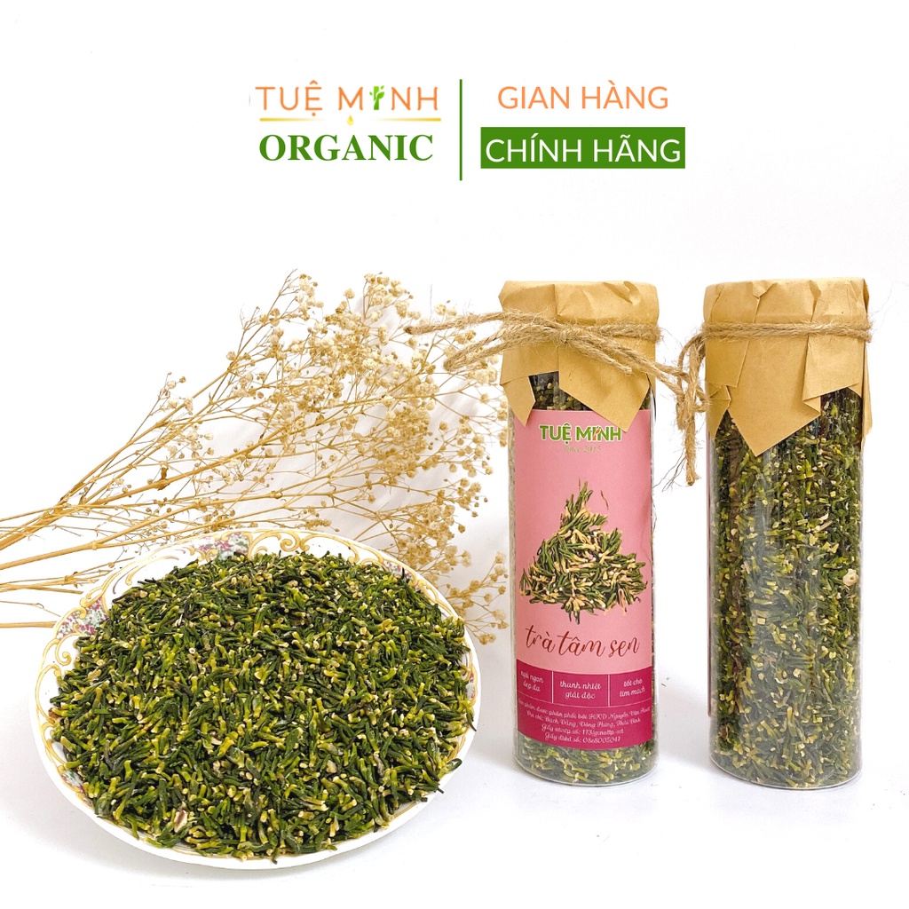 Trà Tâm Sen ( tim sen ) sấy lạnh TUỆ MINH { LOẠI HẢO HẠNG } – Giúp an thần, ngủ ngon
