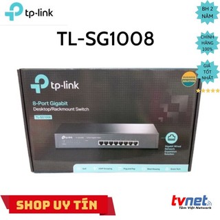 Bộ chia mạng switch 8 cổng gigabit tp link tl-sg1008