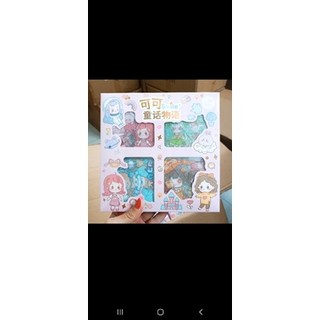 Set 100 sticker hình dán. có set lẽ 20 tờ