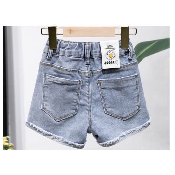 ÁO THUN QUẦN SHORT JEAN BÉ GÁI