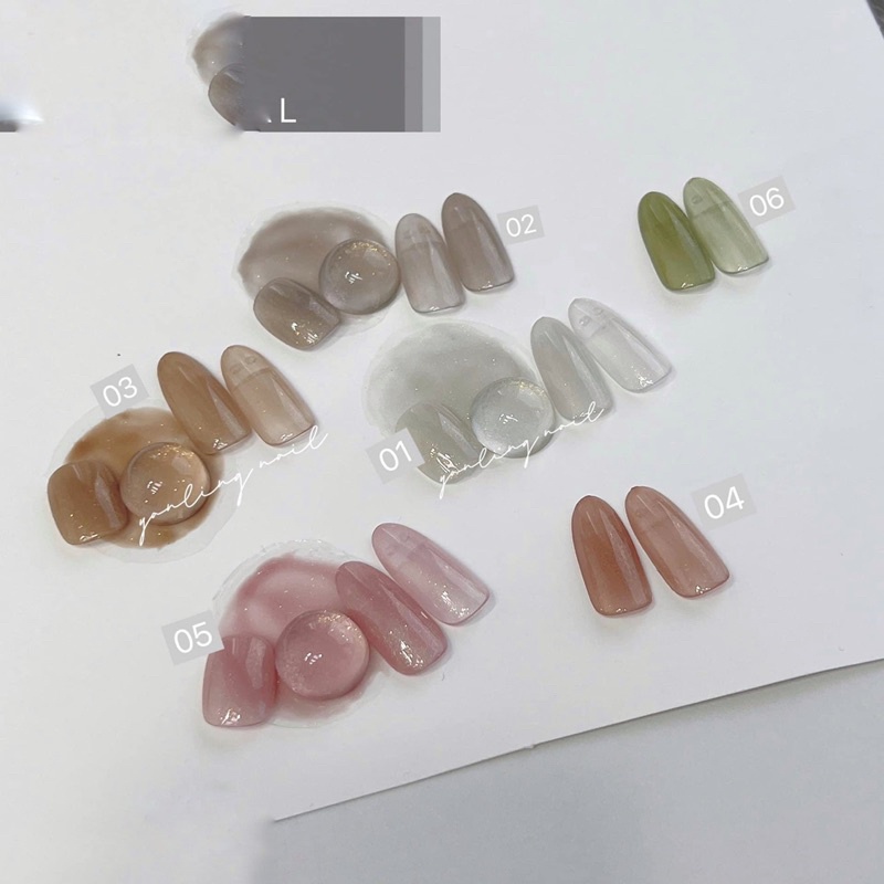 Sơn gel thạch nhũ các màu lẻ