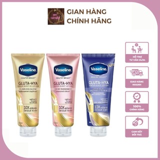 Dưỡng thể trắng da Vaseline Healthy Bright Gluta Hya Serum Burst Lotion 10X 300ml