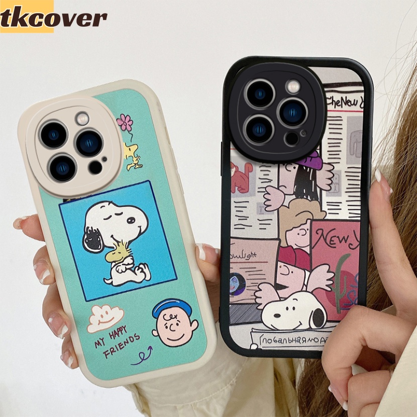 Ốp Điện Thoại Silicon Mềm Hình Chú Chó Snoopy Cho Realme 9 Pro GT Neo2T Q3 Pro Carnival Q3S GT Master Edition XT X2 V25 Q5