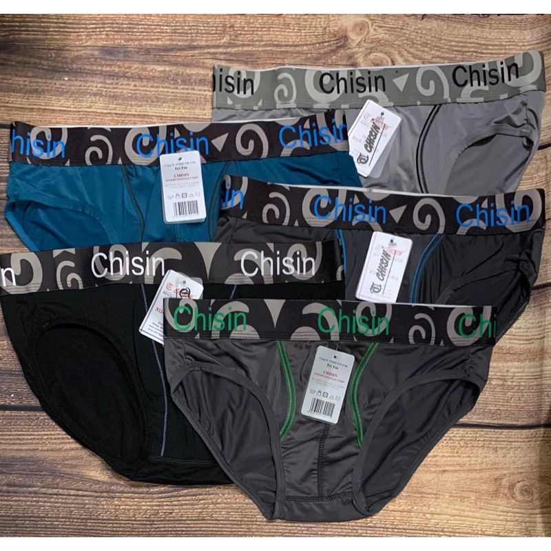 Quần sịp nam tam giác lưng bản chisin thun lạnh_ cotton