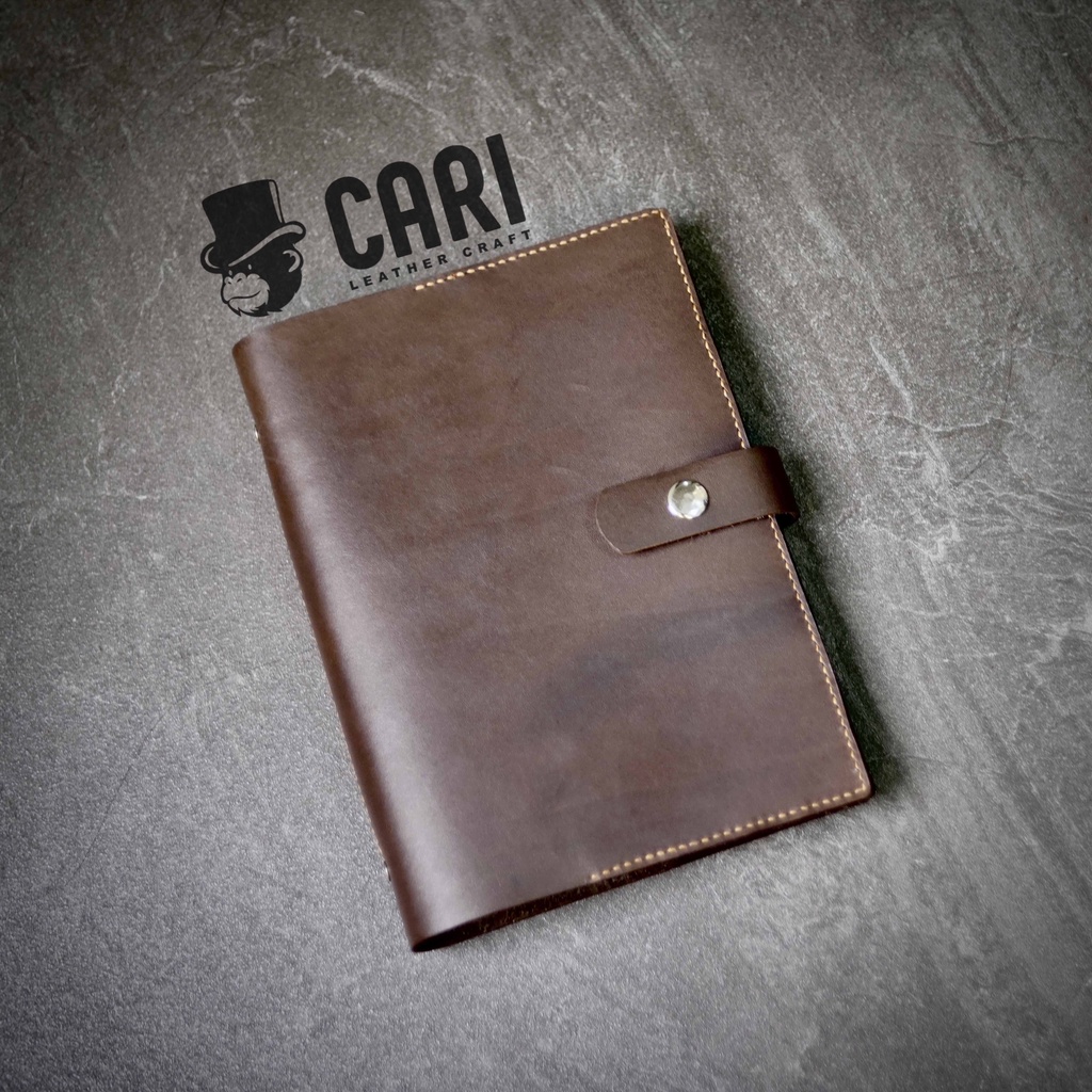 Sổ A5 bìa da Nappal handmade
