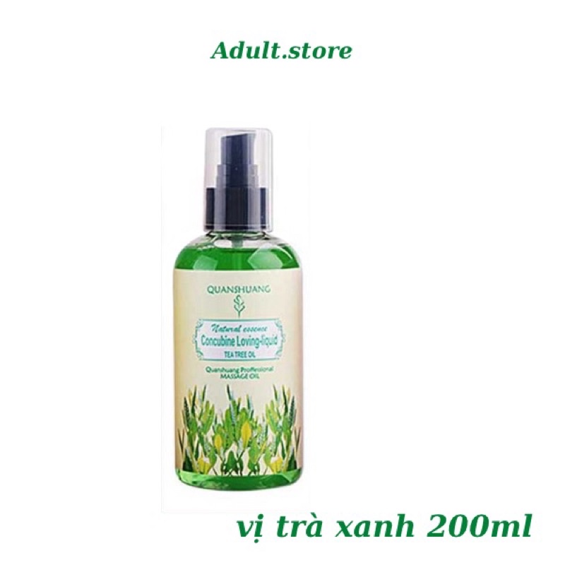 Tinh dầu Massage body gel massage toàn thân QuanShuang hương thiên nhiên hàng Đài Loan lọ 200ml