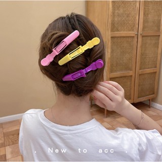  Bộ 5 kẹp tóc mỏ vịt cá sấu chuyên dụng trong salon giúp chia tóc hỗ trợ quá trình tạo kiểu tóc 