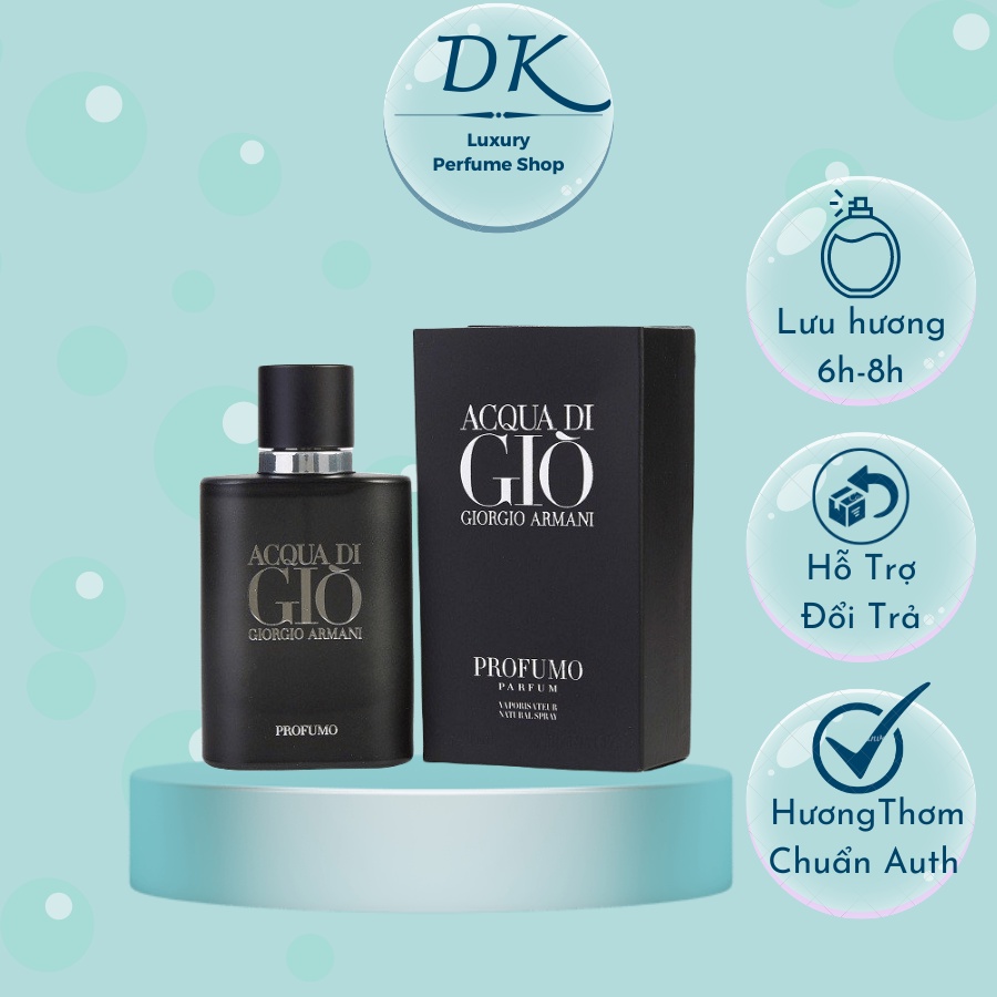 Nước hoa nam Giò Đen dầu thơm nam tính 100ml mạnh mẽ cuốn hút lưu hương lâu - Daikon Store